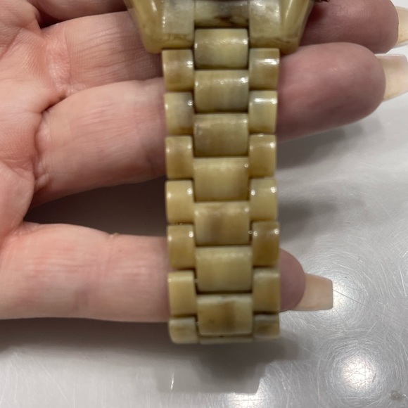 Michael Kors Rose Gold Tortoise Shell Watch - Picture 2 of 4